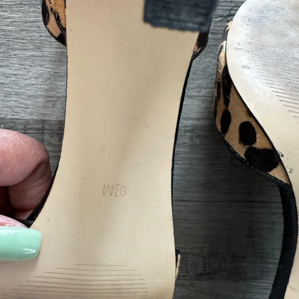 Leopard Print Women's Heels - Picture 4 of 5